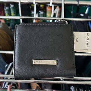 Madden Girl Black Leather Wallet